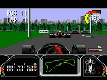 Newman Haas IndyCar featuring Nigel Mansell (World) screen shot game playing